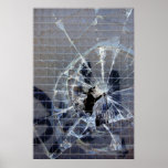 broken glass poster posters
