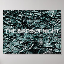 Broken glass posters