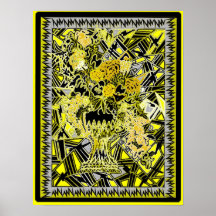 BROKEN GLASS URN  GICLEE PRINT