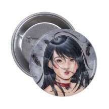 Broken Gothic Button