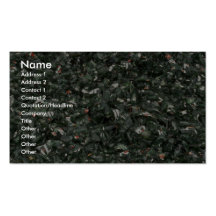 Broken green glass texture business card template