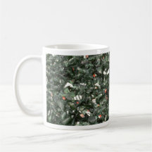 Broken green glass texture mugs