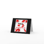 Broken greetings card