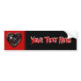 Broken Heart Bumper Stickers