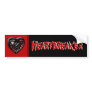 Broken Heart Heartbreaker Bumper Stickers