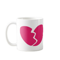 Broken Heart Mugs