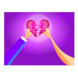 Broken Heart Post Card
