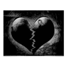 Broken Heart Postcard