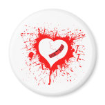 Broken Hearted...again Refrigerator Magnets