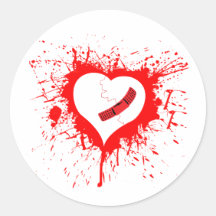 Broken Hearted...again Sticker