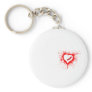 Broken Hearted Small - Emo Alternative Grunge Keychain