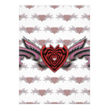 Broken Hearts Custom Invitations