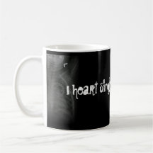 Broken I heart Singlespeed mug 2
