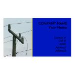 broken power line business card