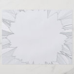 Broken Shattered Glass Custom Flyer