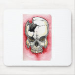 Broken Skull Tattoo Mousepads