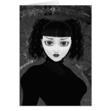 Broken Soul Gothic Greeting Card