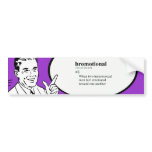 BROMOTIONAL bumper stickers