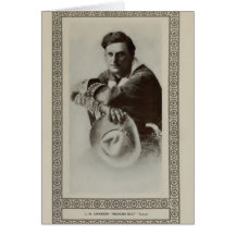 Broncho Billy Anderson 1913 vintage portrait card