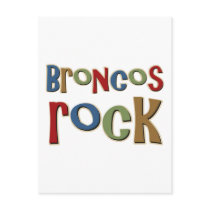 Broncos Rock Post Cards