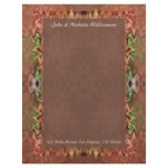 bronze green abstract wedding