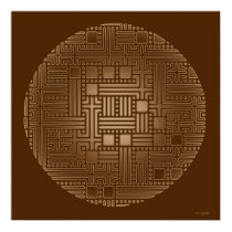 Bronze Maze posters
