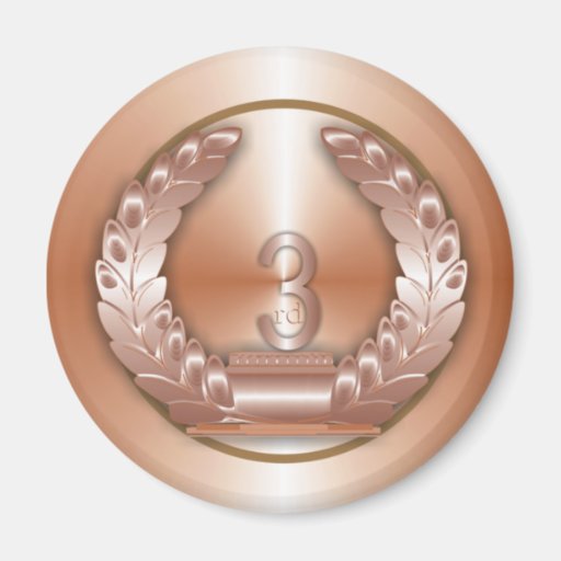 Bronze Medal Magnet