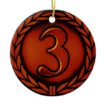 bronze medal ornaments