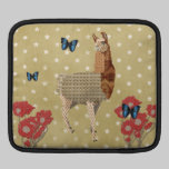 Bronze Vintage Llama Gold Stars iPad Sleeve ipad sleeves