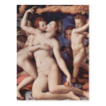 Bronzino - Allegory of Love Post Card