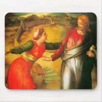 Bronzino - Touch Me Not mousepads