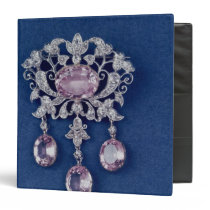 Brooch in shape of a flower, c.1780 binders