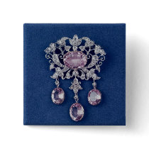 Brooch in shape of a flower, c.1780