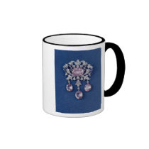 Brooch in shape of a flower, c.1780 mugs