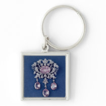 Brooch in shape of a flower, c.1780 keychains