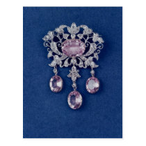 Brooch in shape of a flower, c.1780 postcards