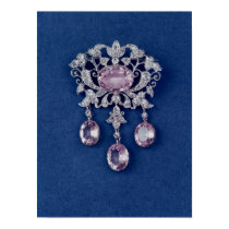 Brooch in shape of a flower, c.1780 posters