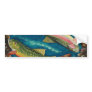 Brook Trout and Rainbow Trout Bumper Sticker