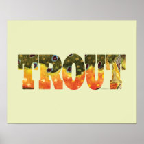 Brook Trout Art Poster