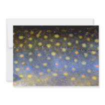Brook Trout Fish Scales Party Announcements