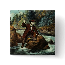 Brook Trout Fishing - An Anxious Moment, 1862 Pins