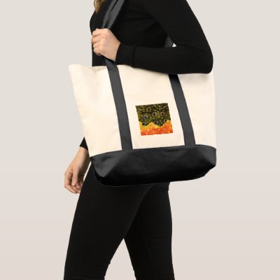 Brook Trout Fly Fishing Tote Bags by TroutWhiskers