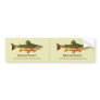 Brook Trout Latin Bumper Stickers