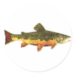 Brook Trout Painting Stickers