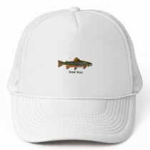 Brook Trout (titled) Trucker Hat