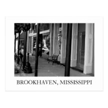 Brookhaven Mississippi Barber Shop Post Cards