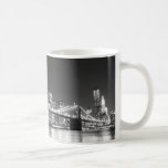 Brooklyn Bridge and Manhattan Skyline Coffee Mugs