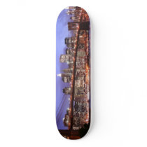 Brooklyn Bridge and Manhattan Skyline Skate Board