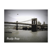 Brooklyn Bridge Art Postcards