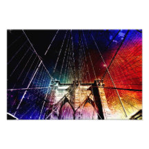 Brooklyn Bridge - Galaxies - NYC Photograph